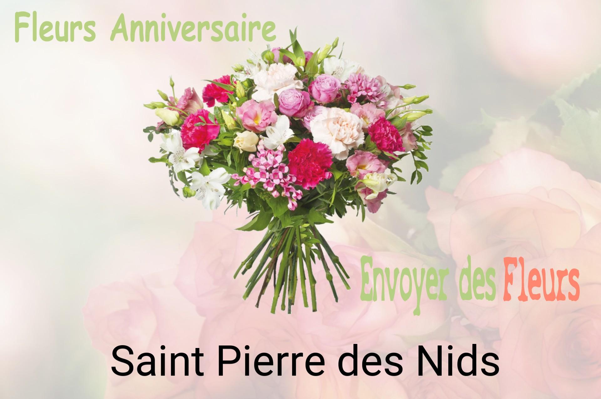 Bouquet de fleurs d’anniversaire livré à Saint-Pierre-des-Nids